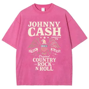 Original Country Rock & Roll Washed Tee, American Eagle, Country Concert Outfits, Soft & Comfortable Fit Shirt, Casual Outfit Women, 90's Vintage Graphic Tees