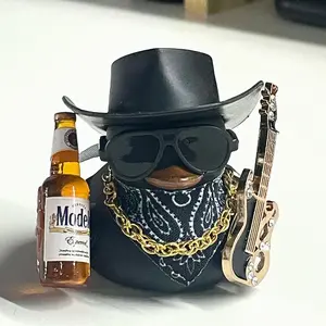 Beer Duck shiny hat design car accessory automotive decoration