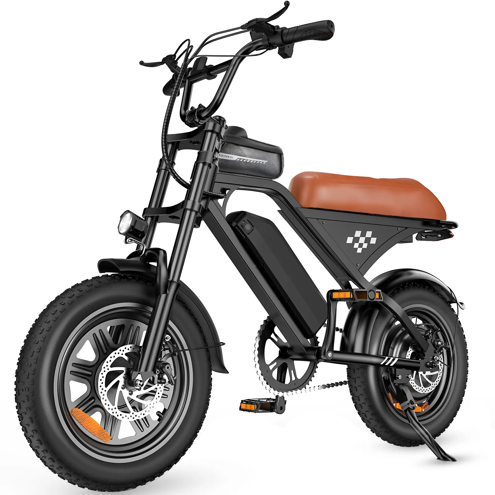 Electric Bike - 350W/500W/750W Peak Motor Electric Bicycle, 20/22/28MPH, 50+ Miles, Removable Battery, Shock Absorber, 5 Speed E Bike, 16/26” Tire Commuter Electric Bicycle for Adults, Ebikes, Led Display