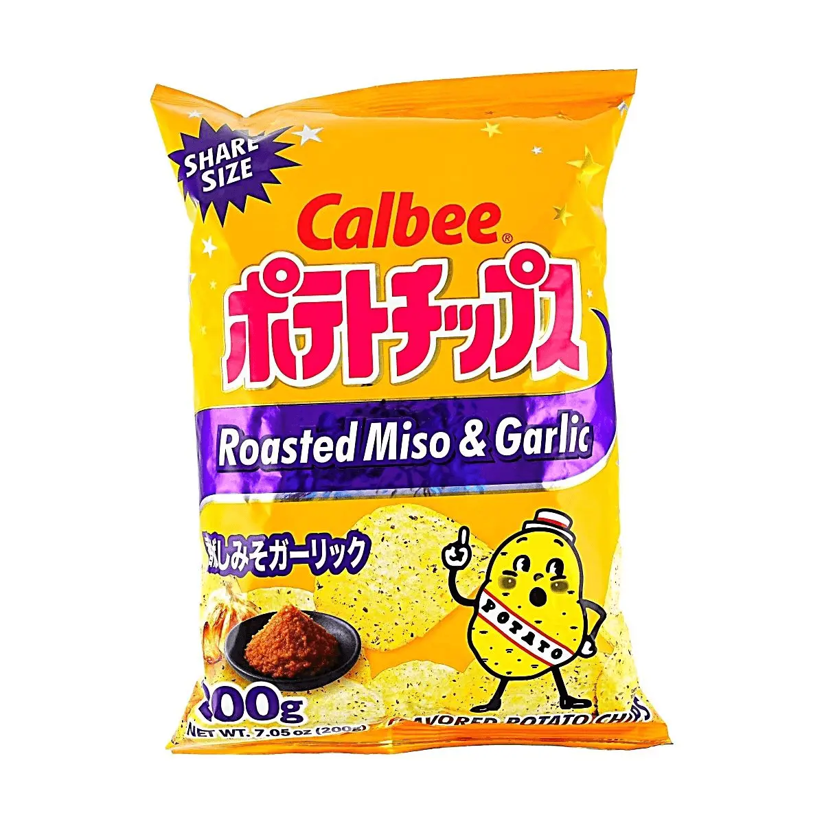 Calbee Garlic Butter Potato Chips 200g - Japanese Izakaya Style Crispy Snacks Calbee Garlic Butter Potato Chips 200g - Japanese Izakaya Style Crispy Snacks