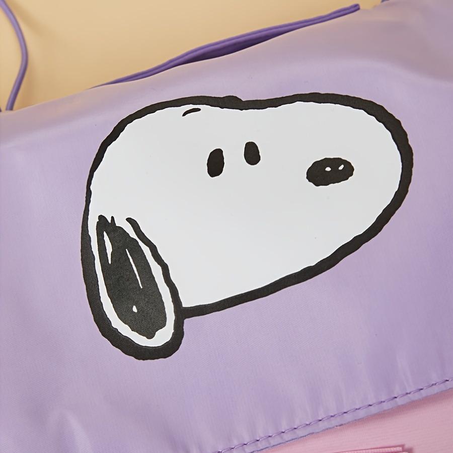 Snoopy Colorful Life Series Foldable Makeup Bag - Compact, Stylish & Adorable, Perfect for Travel & Daily Beauty Organization, Ideal Gift for Her Cosmetic Pouch Cosmetics Organizer