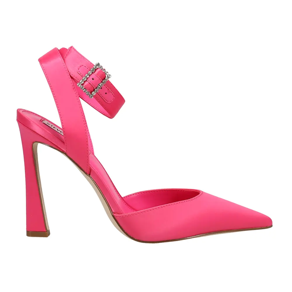 Steve Madden Womens Sarantos Pointed Toe Ankle Strap Pumps Dress Casual  High Heel 3" & Up - Pink - TikTok Shop