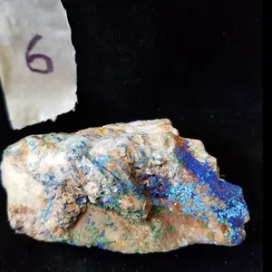 Malachite Azurite Chrysocolla Isolated Host Raw Natural Healing Crystals and Stones (MAC6)