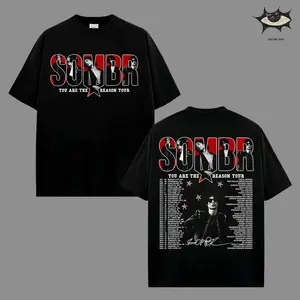 Retro Sombr I Barely Know Her T-Shirt, Sombr You Are The Reason Tour V2 Vintage Rock Tee, Indie Rock Music Legends Shirt, Urban Streetwear Y2K Style, Singer Tribute Concert Clothing, Indie Washed Oversized Gift for Fan