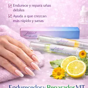 Linet Cuticle Oil - Endurece y Repara Uñas Débiles - Ayuda a que Crecan Más Rápido y Sanas - Natural Care