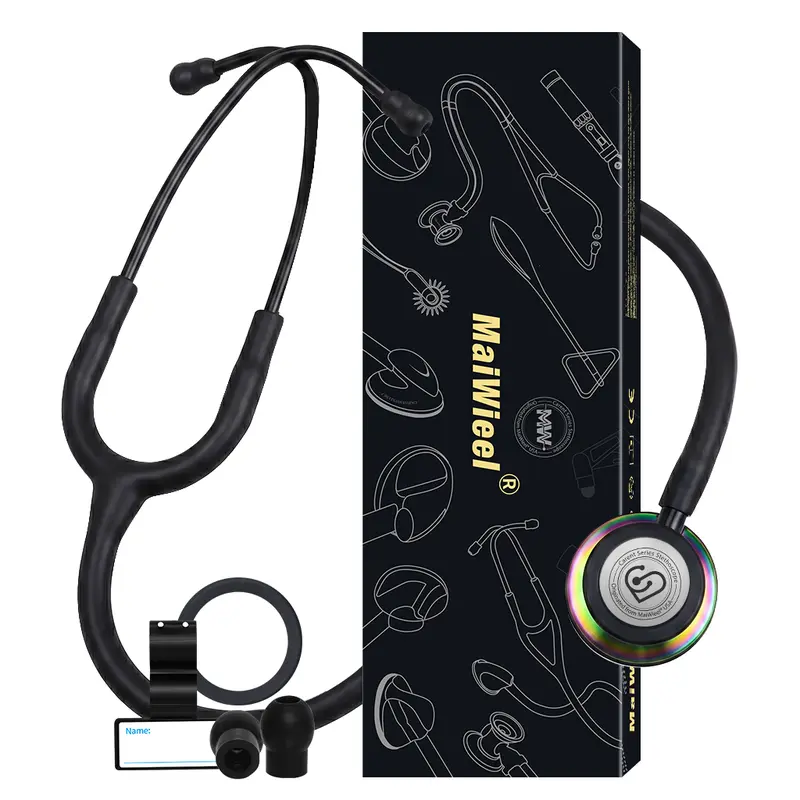 MaiWieel Lightweight Classic Dual-Side Head Medical Stethoscope for Healthcare Professionals, Soft Ear Tips, Durable Alloy Chestpiece, Versatile Design, Multiple Color Options, Reliable Performance