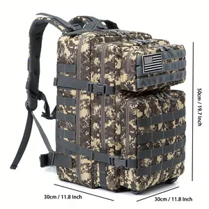 45L Red Backpacks for Women GYM Fitness CCW Molle go bag emergency survival backpack medical Rucksack ACU