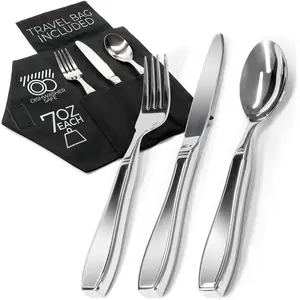 Shop Square Weighted Utensils for Hand Tremors and Parkinson's Patients - Weighted Silverware for Elderly, Arthritis, and Weak Hand Grip