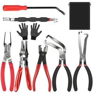 9 count Electrical Disconnect Pliers for , Electrical Connector  and Connector , Relay Puller & Hose Removal Pliers,Panel Clip Remover & Filter Caliper