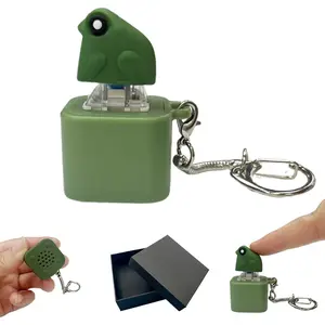 Rechargeable Fidget Toy Keychain, Stress Reliever with Colorful Lights, Fun & Portable Anxiety Relief Toy