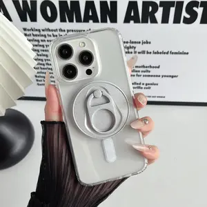 Beer cap trendy 360° rotating magnetic holder, car/office/home all-rounder, retro mechanical style, compatible with mobile phones/tablets, suspended black technology, strong magnetic adsorption