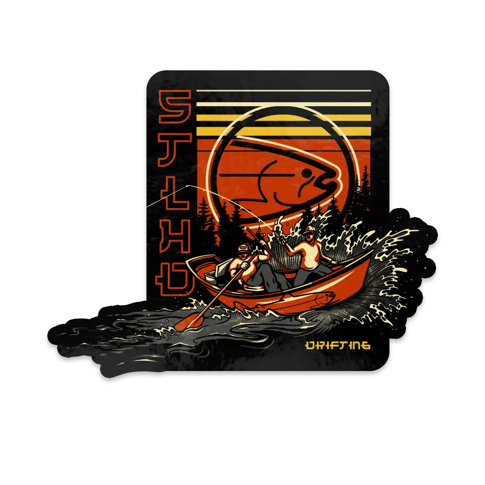 STLHD Drifting Sticker