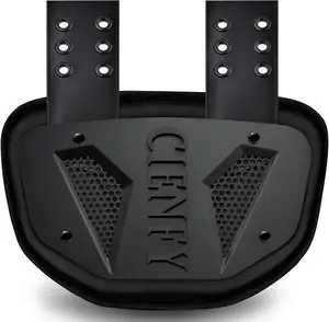 Football  Plate, Lower Backplate with Hard Shell, High Impact Padding and Durable Adjustable Straps for Youth and Adults