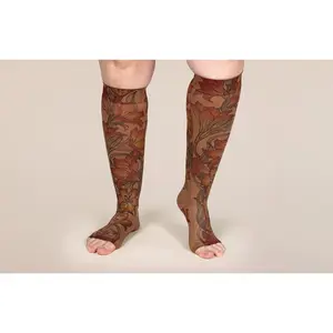 Lily Mocha Gradient Compression Socks
