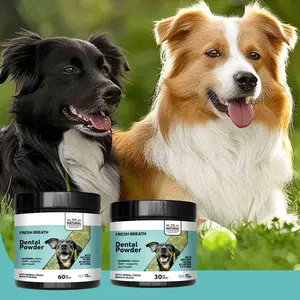 Dog Breath Freshening Teeth Tartar Cleaning Powder Pet Breath Freshening Powder 150g