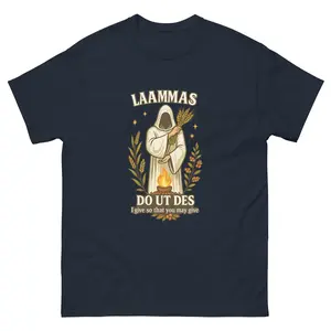 Lammas Shirt – Pagan Harvest Ritual witchy apparel with Latin Phrase