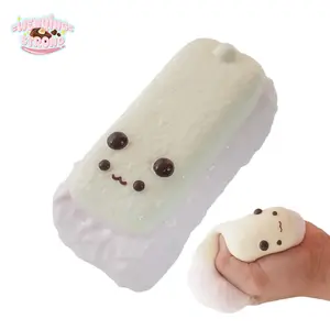 [WenQing Taba Squishy] Long Taba Squishy - Handmade TabaSquishy/full silicone reborn squishy, ​​Fidget Toy, 176g, taba squishes, squishy toy