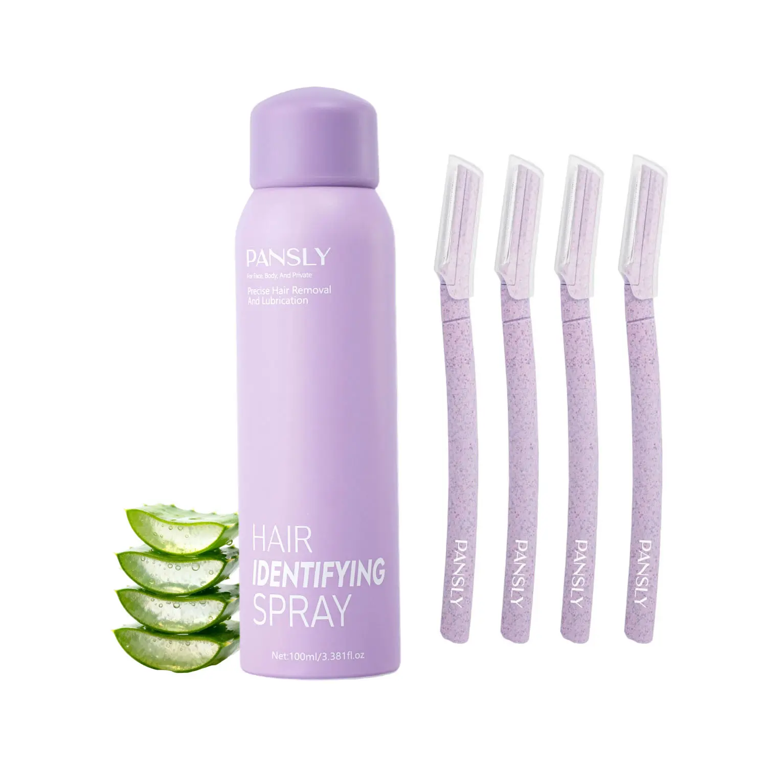 Skin-Safe Facial Hair Identifier Spray for Precision Shaving, Dermaplaning, Exfoliation, Hair Removal & Women’s Skin Care