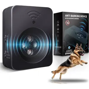 Anti Barking Device for Dogs Long Range 50ft, Ultrasonic Dog Bark Deterrent Device with Stop Dog Barks - Dog Barking Stopper, Bark Box, Barking Control Dev
