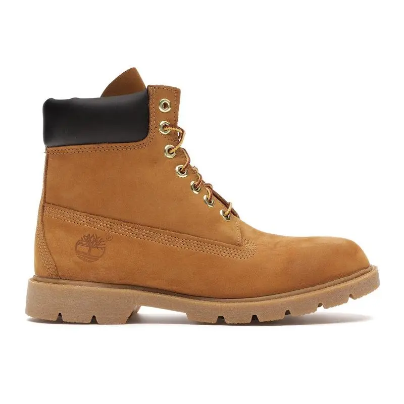 Timberland Men's 6" Basic Boot Wheat Hiking Shoes, from StockX
