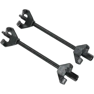 14" 2PCS Heavy Duty Coil Spring Compressor Strut Remover Installer Tool Kit for Auto Suspension
