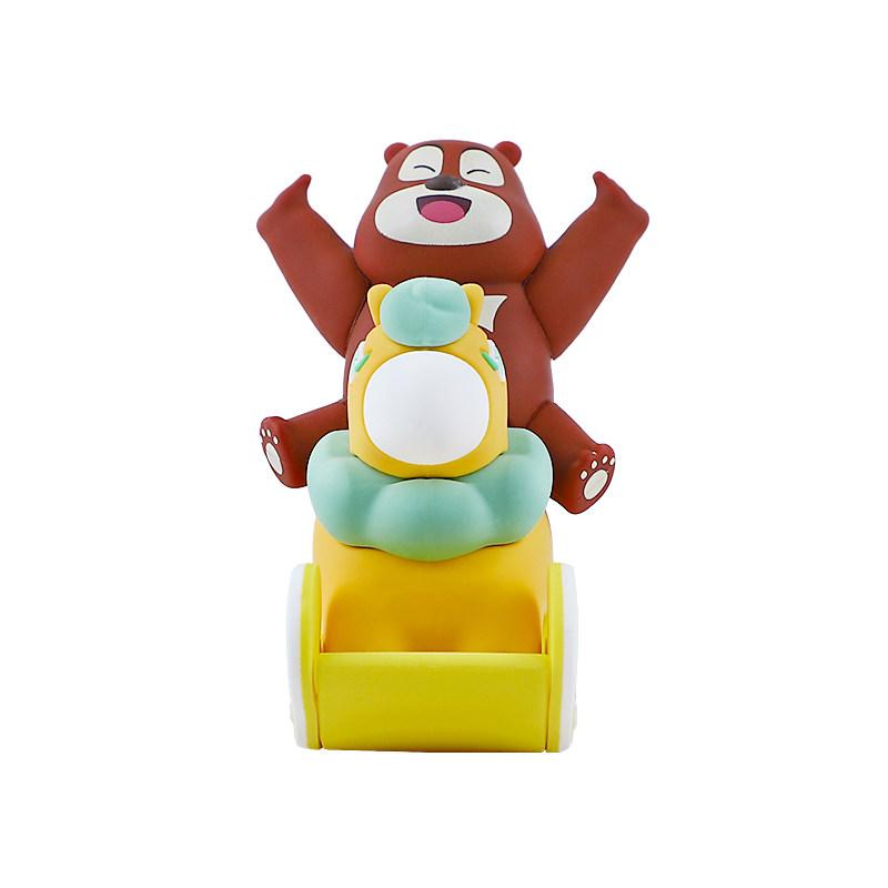 Miniso Bear Outpost Happiness Plus Series Blind Box – Year Of The Horse Collectible Figurine Desk Ornament, Great Gift Idea