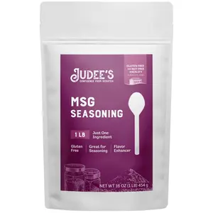 MSG Seasoning, Monosodium Glutamate Crystals - Flavor Enhancer for Cooking