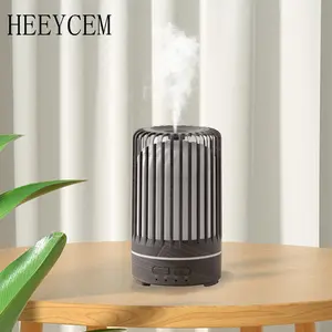 Birdcage design humidifier, aromatherapy humidifier with 7-color LED gradient light, compact and space-saving, with remote control and timer, suitable for bedroom, office, cafe, holiday gift room decoration