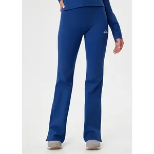 Glide Midnight Blue | Womens Flare Pants