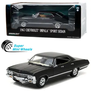 Greenlight 1:24 1967 Chevrolet Impala Sport Sedan – Black