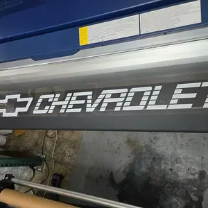 Uv Chevrolet sticker 51x5.5 white