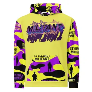 Stylishly Militant: Neon Command Hoodie