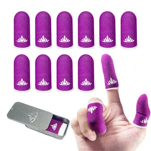 Gaming Finger Cover (5 Pairs), Breathable & Sweat-proof Gaming Gloves with Touch Screen Finger Cover, Comfortable & Precise to Enhance Your Gaming Experience, Gaming Accessories