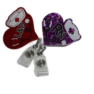 Acrylic Badge Reel - Live Claims Acrylic Badge Reel - Live Claims