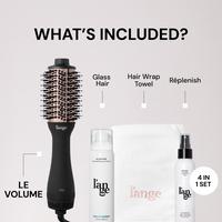 Blow All Out - Black 60mm / White Towel