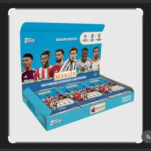 2 (TWO) 2024/25 Topps Merlin Hobby Packs