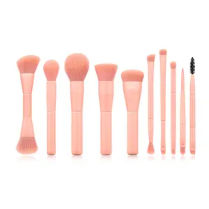 High Quality Makeup Brush Set (10pcs)
