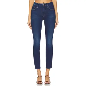 MOTHER High Waisted Looker Ankle in These Boots Are Made For Walkin'