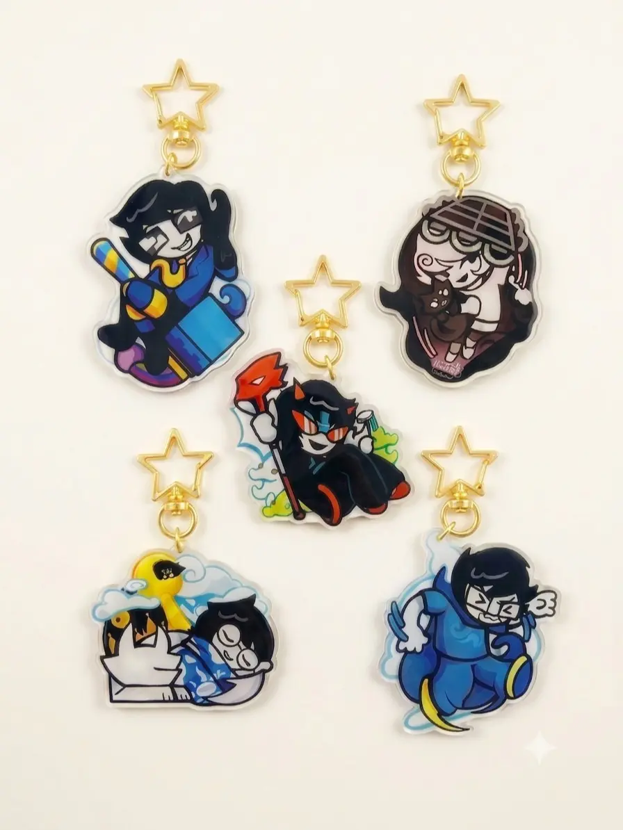 Homestuck 3" Acrylic Keychains, Gift For Friends