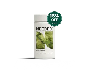 NEEDED. Prenatal Pre/Probiotic - 60 Capsules (1 Month Supply) - 30 Billion CFU Spore-Forming Probiotic Blend - Vaginal & Gut Health - Healthy Microbiome for Mother & Baby - Third-Party Tested - Pregnancy & Breastfeeding Safe