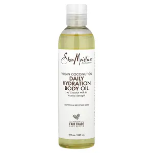 SheaMoisture Virgin Coconut Oil, Daily Hydration Body Oil, 8 fl oz (237 ml)