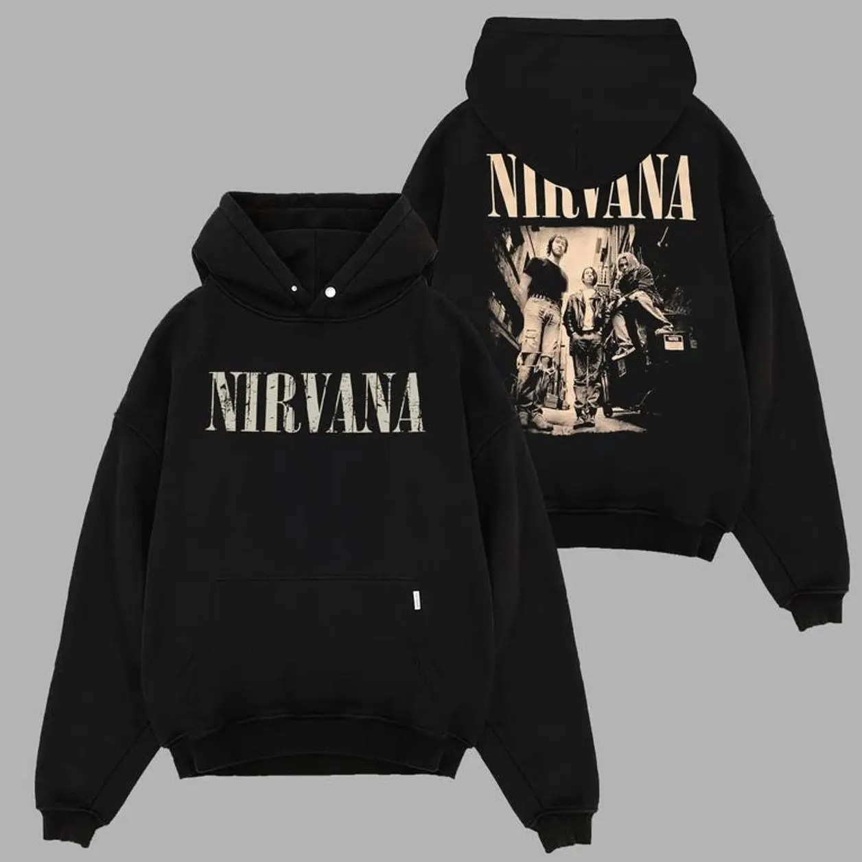Nirvana band T Shirt & Hoodie,metal band shirt, rock tour t-shirt, alternative band merch, trending t-shirt, 90s graphic tee, vintage graphic tee, grunge aesthetic shirt, classic rock merch 5