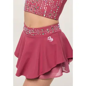 Soft Cherry Peony Skirt