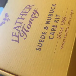 Leather Honey Suede & Nubuck Care Kit: Cleaner, Protector, Suede Brush & Eraser: Clean, Protect & Restore Shoes, Boots, Uggs, Furniture, Jackets, Bags and Apparel. Safe for Any Color