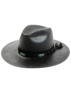 Stetson Men's Men'S Helix Beaded Straw Western Fashion Hat - Xshelx-143607