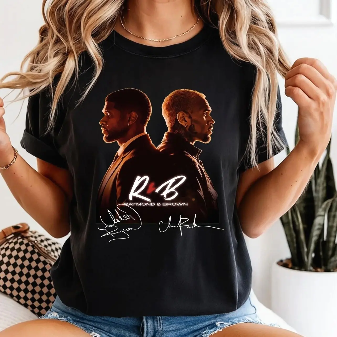 Vintage R&B Singer T-Shirt - Hip Hop Concert Music Fan Tee