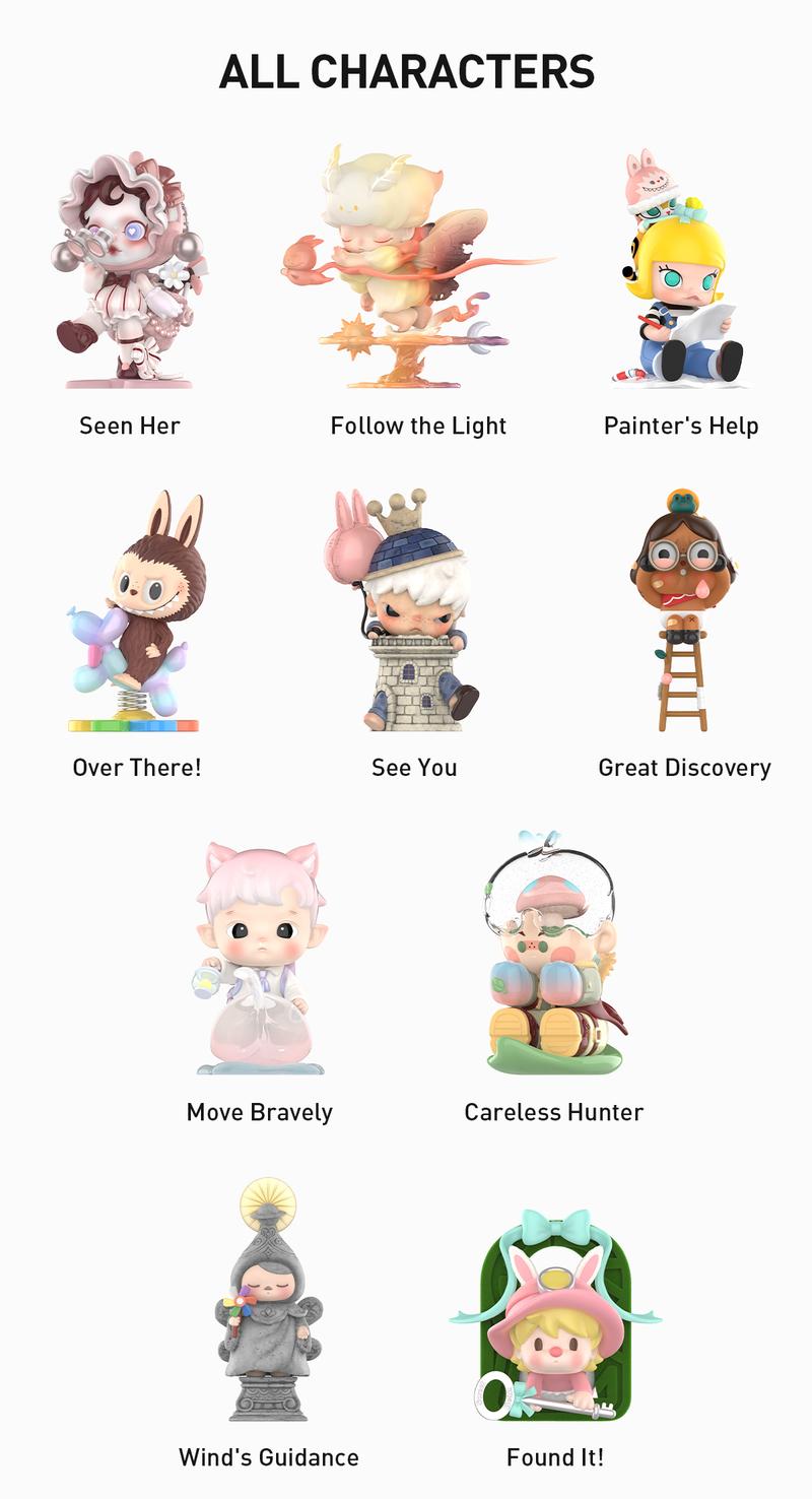 POP MART Finding MOKOKO Series Figures, Blind Box, Mystery Box POP MART Finding MOKOKO Series Figures, Blind Box, Mystery Box