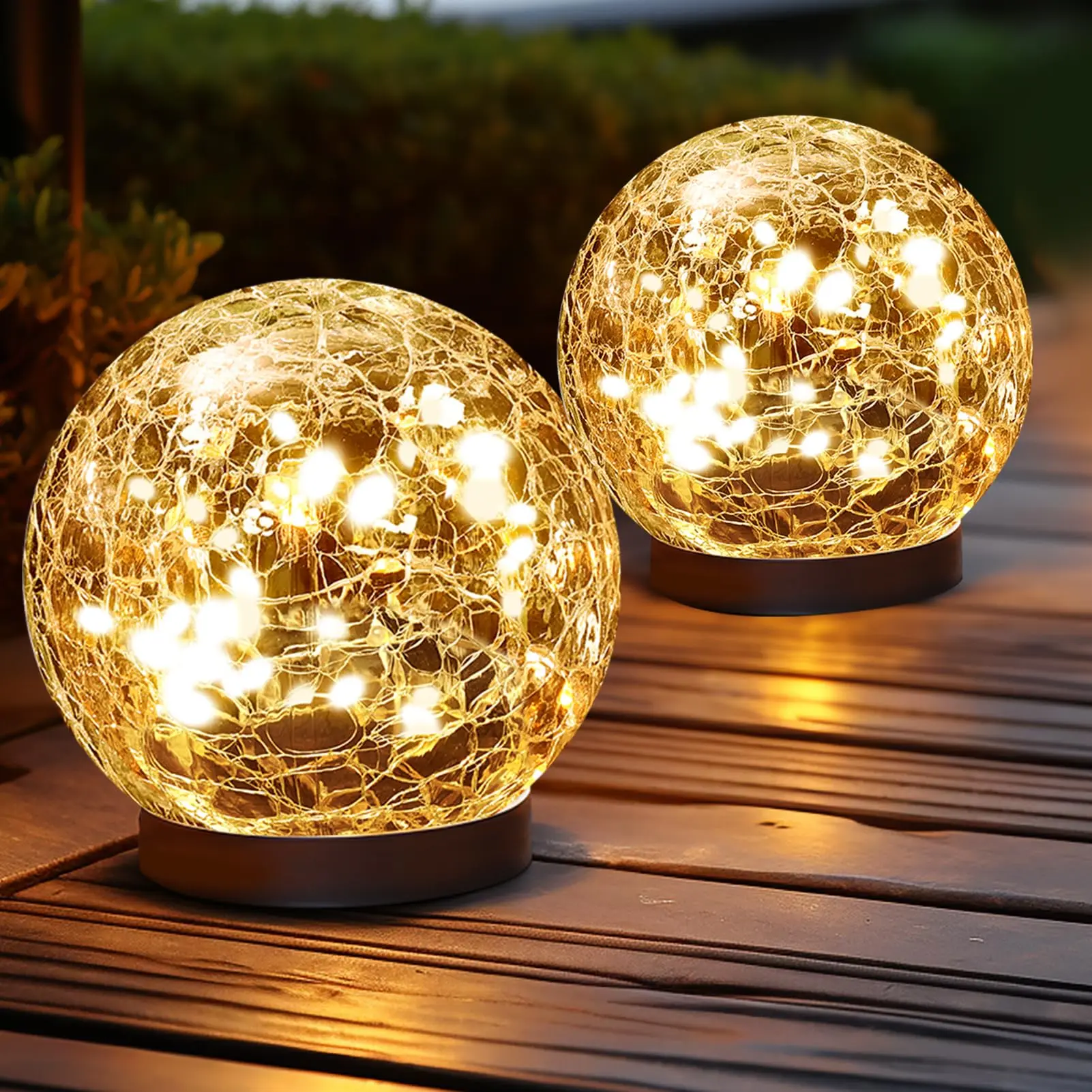 Solar Powered Garden Light, 1 Count Waterproof LED Outdoor Decorative Light, Hanging Light for Terraces, Lawns, and Gardens, Solar Garden Lights, Outside Lights, Outdoor Patio Lights