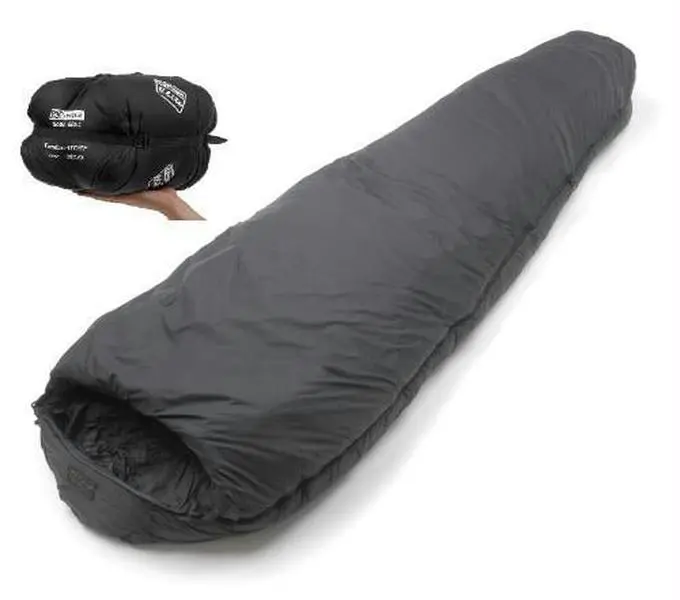 Snugpak 92846 Softie Elite 5 Rh Zip Sleeping Bag - Baffle System, Expandable Panel, 85 oz, Black, Compressible Mummy Sleeping Bags, Stuff Sack