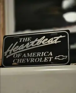 Heartbeat Of America license Plate